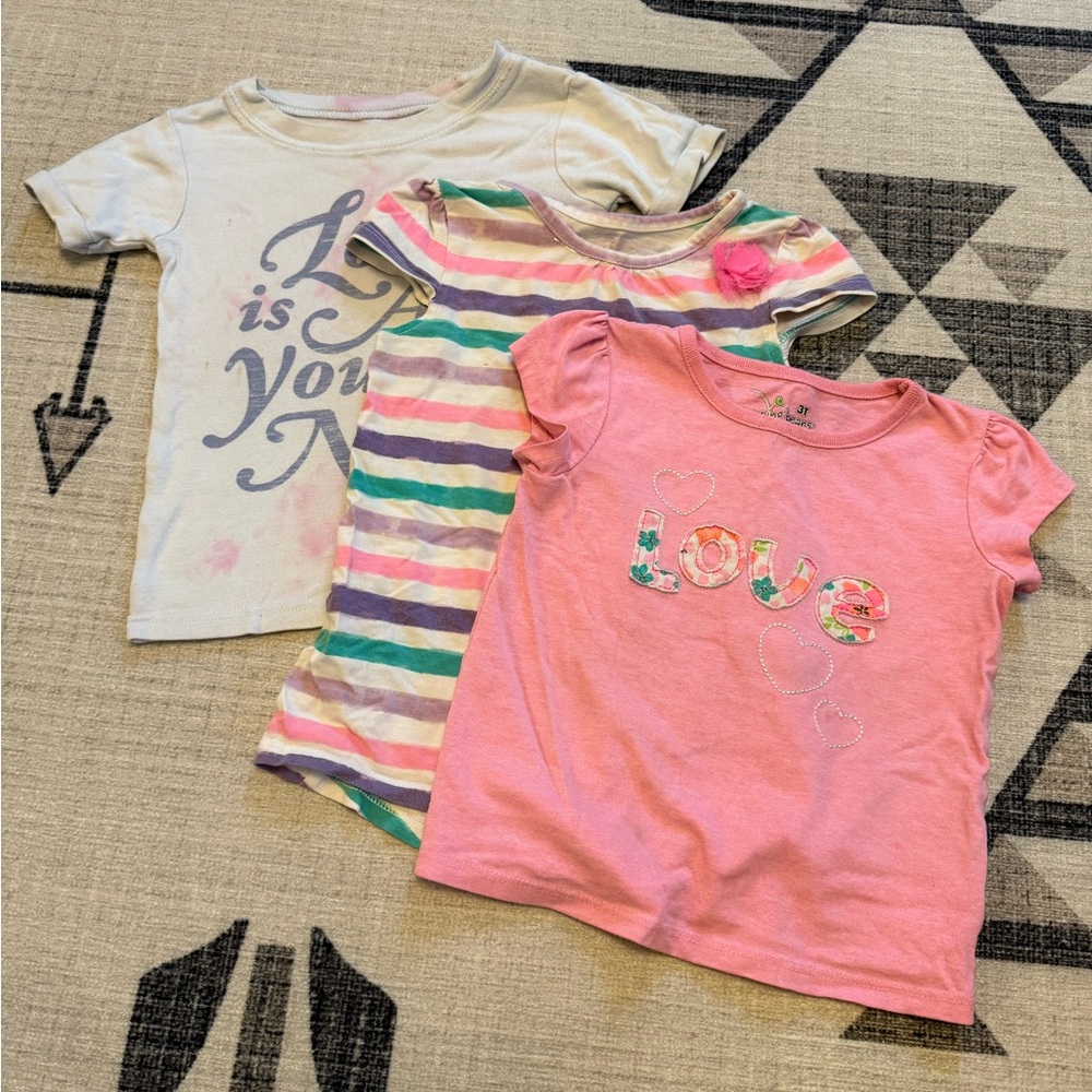 Love Shirt Bundle, 3T